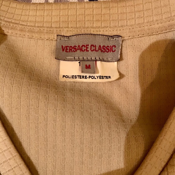 Versace Classic VNeck Shirt Size M. Dress it up or down. Beautiful & Authentic - Picture 2 of 7